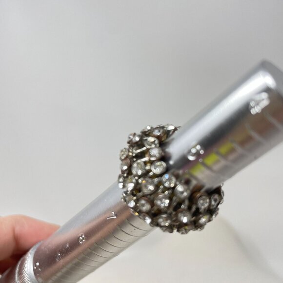 Rhinestone Stretch Cocktail Ring One‎ Size Sparkle Shine Bling Fairy Vintage - Picture 9 of 13